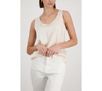 monari - Satin-Top champagne beige - Gr. - 40