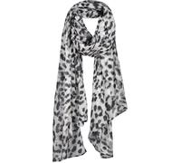 Modetuch MONARI "Schal/Tuch Tuch Leo Allover", Damen, sage gem, Web, Viskose, animal-print, gemustert, mehrfarbig, Modetücher (74302851-0) sage gem