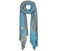 monari Schal petrol gemustert - OS