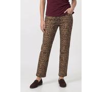 monari - Schlupfhose mit Leomuster brown sugar gemustert - Gr. - 42