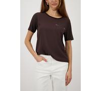 monari - Schluse mit Strasssteinen dark chocolate - Gr. - 38