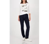 Rundhals-Shirt 3/4-Arm Monari weiss 46
