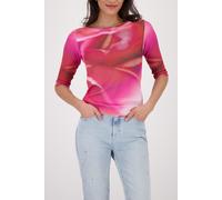 Monari - Shirt mit Allover-Muster spring flower gemustert - Gr. - 36