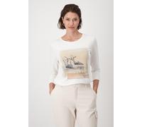 monari - Shirt mit High Heels Print off-white - Gr. - 42