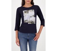 monari - Shirt mit Paris-Druck night sky - Gr. - 40