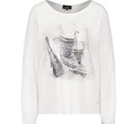 MONARI Shirt mit Schneeboots-Print Off-White - 44