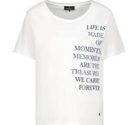 monari - Shirt mit Schriftzug off-white - Gr. - 44