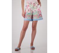 monari - Shorts mit Blumenmuster champagne beige gemustert - Gr. - 40