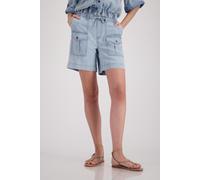 monari - Shorts mit Pattentaschen light denim - Gr. - 42