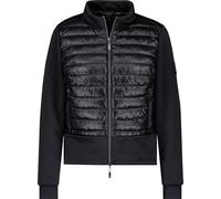 Steppjacke MONARI "Jacke Stepp + Neopren", Damen, Gr. 38, schwarz, Web, Obermaterial: 100% Polyamid. Futter: 100% Polyamid. Ärmel: 92% Polyester, 8% Elasthan. Wattierung: 100% Polyester. Rückenteil: 9