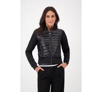 monari - Steppjacke mit Neopren schwarz - Gr. - 34