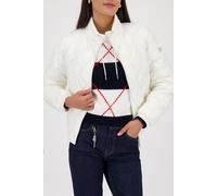 monari - Steppjacke mit Stehkragen off-white - Gr. - 44