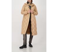 monari - Steppmantel mit Kapuze cognac - Gr. - 42