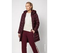 monari - Steppmantel mit Lurex dark bordeaux - Gr. - 44