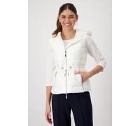 monari - Steppweste mit Schmuck off-white - Gr. - 44