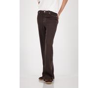 monari - Straight-Leg-Hose dark chocolate - Gr. - 38