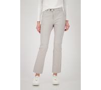 monari - Straight-Leg-Kunstlederhose - Gr. - 46