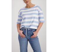 monari - Streifen-Sweatshirt sea side ringel - Gr. - 42