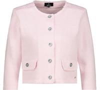 monari - Strickjacke mit Flammgarn french rose - Gr. - 36