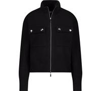 Monari - Strickjacke mit Pattentaschen schwarz - Gr. - 36