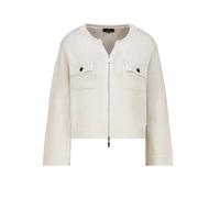 monari - Strickjacke mit Pattentaschen champagne beige - Gr. - 46