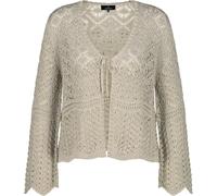 MONARI Strickjacke mit Ajourmuster - 42