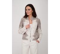 Monari - Strickjacke mit Cornellymuster - Gr. - 40