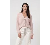 monari - Strickjacke mit Knopfverschluss rosewater - Gr. - 46