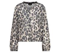 MONARI Strickjacke mit Leoprint - 36
