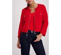 monari - Strickjacke mit Pattentaschen chilli pepper - Gr. - 36