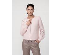 monari - Strickjacke mit Schmuckdetails rosewater - Gr. - 40