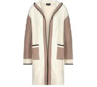 MONARI Strickmantel mit Zopfmuster Marshmallow - 38