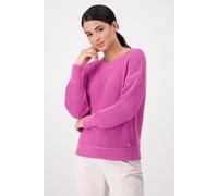 monari - Strickmuster Pullover deep pink - Gr. - 46