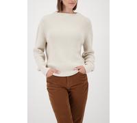 monari - Strickpullover mit Lurex almond - Gr. - 40