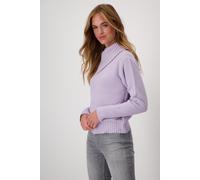 monari - Strickpullover mit Reiskornmuster soft lilac - Gr. - 44