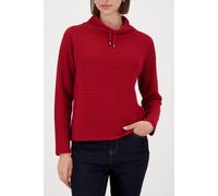 monari - Strickpullover mit Stehkragen chimney red - Gr. - 44