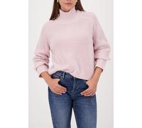monari - Strickpullover mit Stehkragen light rose - Gr. - 36
