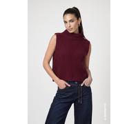 Monari - Strickpullunder dark bordeaux - Gr. - 34