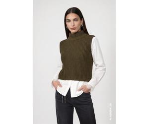 monari - Strickpullunder olive - Gr. - 40