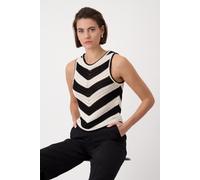 Monari - Stricktop 997 schwarz Ringel - Gr. - 36