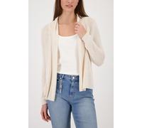monari - Stricküberwurf mit Schalkragen champagne beige - Gr. - 44