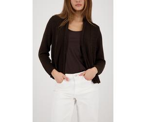 Monari - Stricküberwurf mit Schalkragen dark chocolate - Gr. - 42
