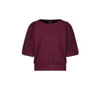 monari - Sweatshirt mit Puffärmeln dark bordeaux - Gr. - 36