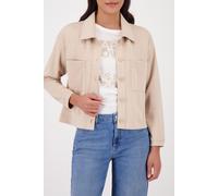 monari - Sweatjacke mit großen Taschen sand - Gr. - 38