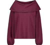 monari - Pullover mit Carmen-Ausschnitt bordeaux - Gr. - 36