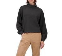 Monari Sweatshirt mit Schmuckkettendetail Anthra Melange Gr. 38