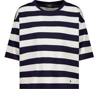 monari - Sweatshirt mit Streifen marine ringel - Gr. - 44