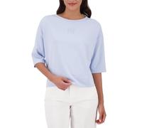 Monari Sweatshirt mit Präge-Emblem Hellblau Größe 44