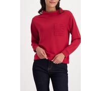 monari - Sweatshirt mit 3D-Druck chimney red - Gr. - 42