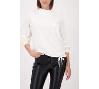 Monari Sweatshirt mit 3D-Druck off-white Größe 40